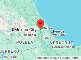 Map of Site Report: Xico Waterfall, Mexico